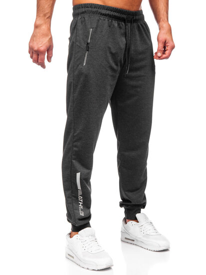 Pantaloni de trening joggers grafit Bolf JX6338