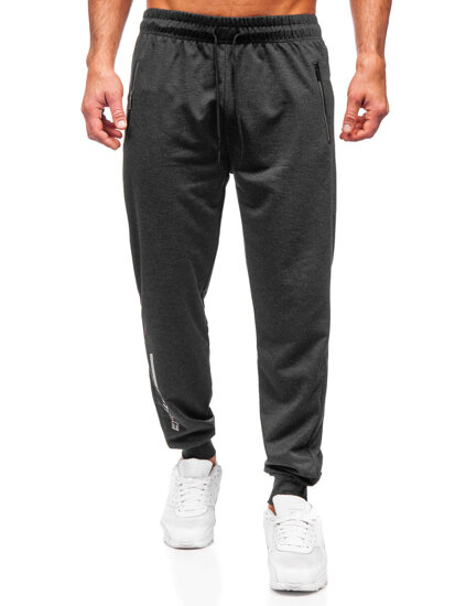 Pantaloni de trening joggers grafit Bolf JX6338