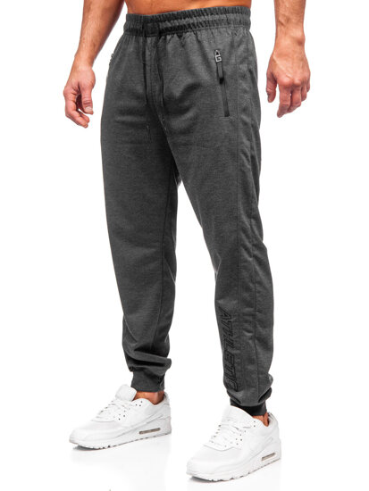 Pantaloni de trening joggers grafit Bolf JX6351