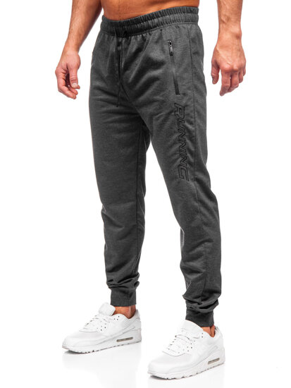 Pantaloni de trening joggers grafit Bolf JX6352