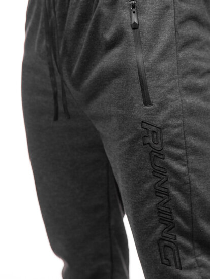 Pantaloni de trening joggers grafit Bolf JX6352