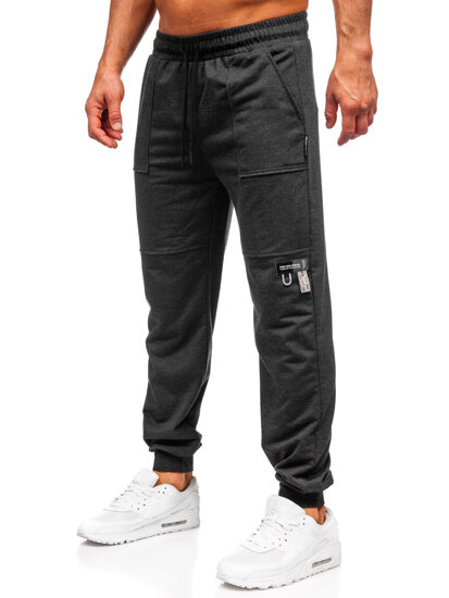 Pantaloni de trening joggers grafit Bolf JX6365