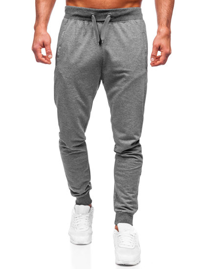 Pantaloni de trening joggers grafit Bolf XW02