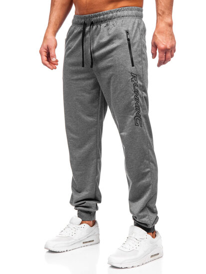 Pantaloni de trening joggers gri Bolf JX6352