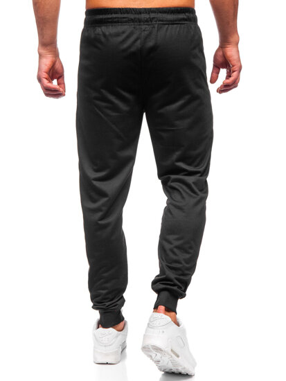 Pantaloni de trening joggers negri Bolf JX6109