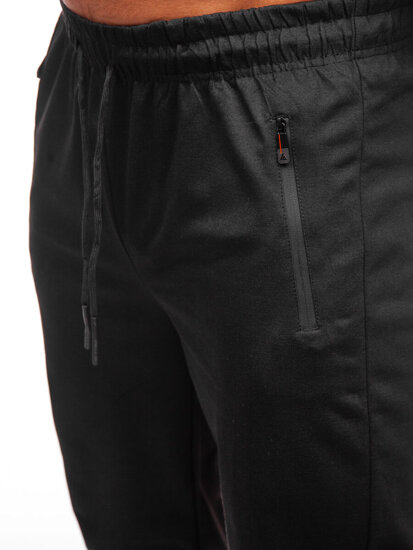 Pantaloni de trening joggers negri Bolf JX6109