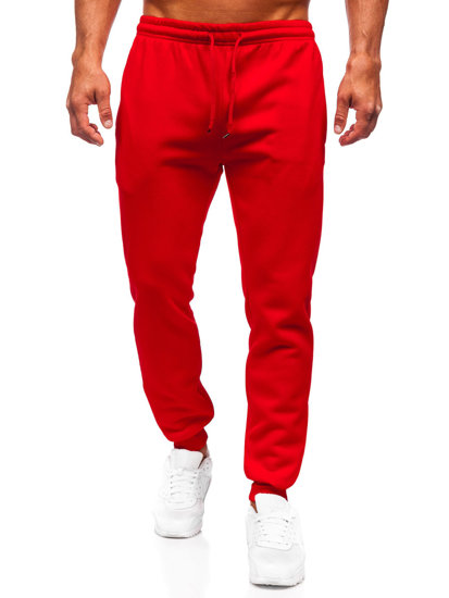 Pantaloni de trening joggers roșu Bolf HW3101