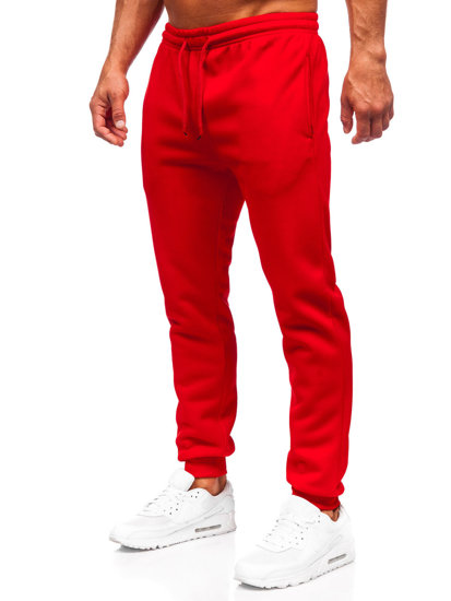 Pantaloni de trening joggers roșu Bolf HW3101