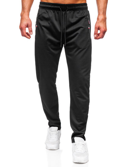 Pantaloni de trening negri Bolf JX6320