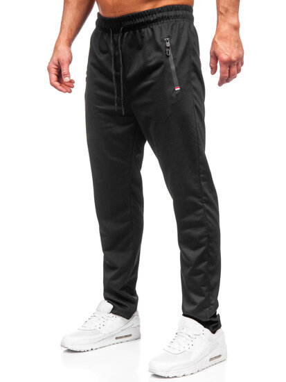 Pantaloni de trening negri Bolf JX6322