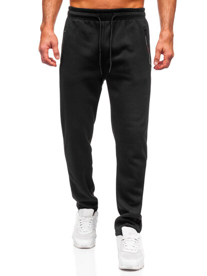 Pantaloni de trening negri pentru bărbați Bolf JX6281