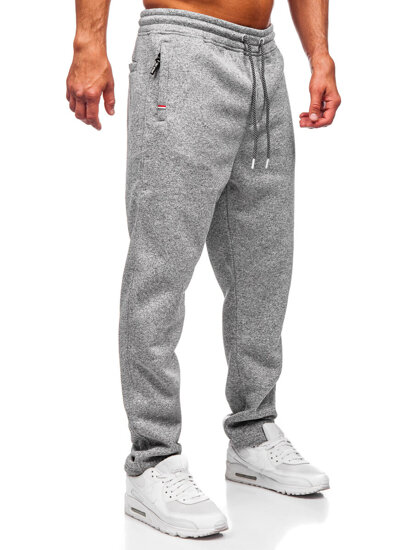 Pantaloni de trening pentru bărbați izolați gri Bolf Q1105