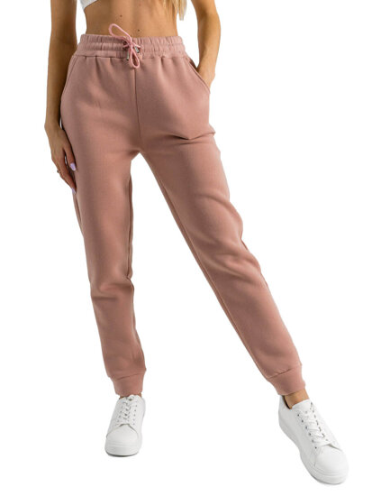 Pantaloni de trening roz-deschis dame Bolf HL540