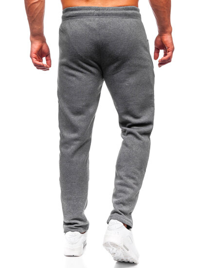 Pantaloni de trening supradimensionați gri Bolf JX6216