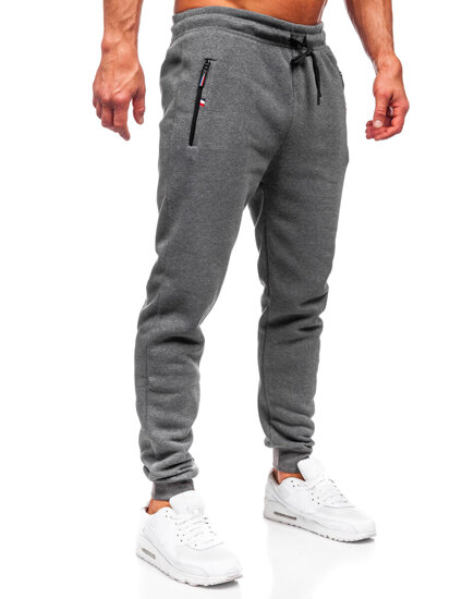 Pantaloni de trening supradimensionați gri Bolf JX6216