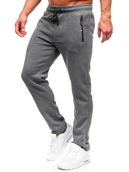 Pantaloni de trening supradimensionați gri Bolf JX6261