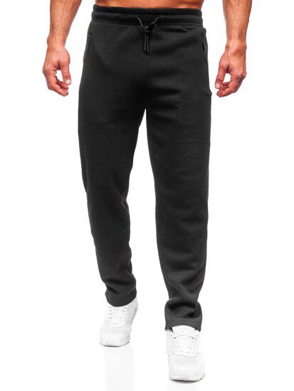 Pantaloni de trening supradimensionați negri Bolf JX9826