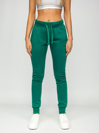 Pantaloni de trening verde dame Bolf CK-01