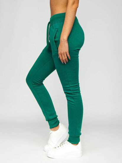 Pantaloni de trening verde dame Bolf CK-01