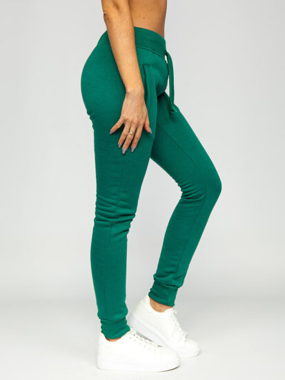 Pantaloni de trening verde dame Bolf CK-01