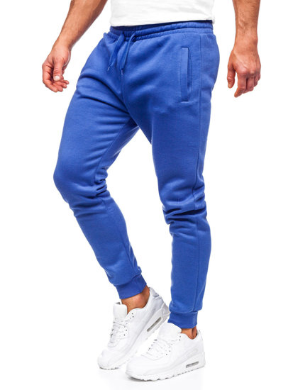 Pantaloni joggers albastru-aprins Bolf CK01