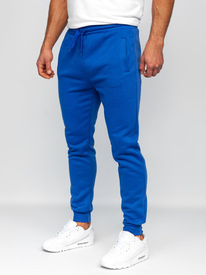 Pantaloni joggers albastru-aprins Bolf CK01