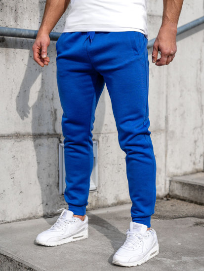 Pantaloni joggers albastru-aprins Bolf CK01