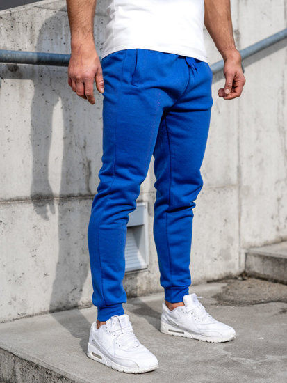 Pantaloni joggers albastru-aprins Bolf CK01