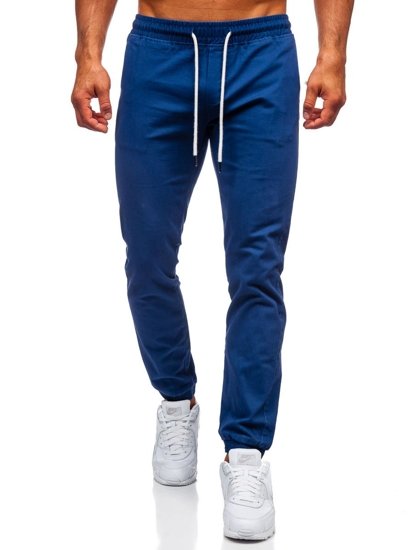 Pantaloni joggers albastru-cobalt Bolf 1145