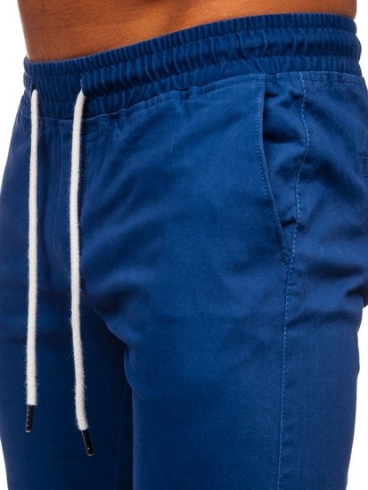 Pantaloni joggers albastru-cobalt Bolf 1145