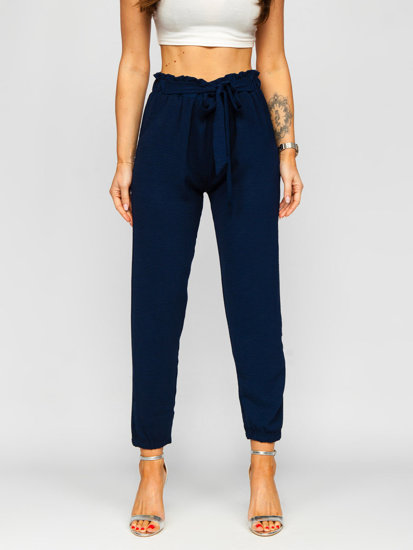 Pantaloni joggers bleumarin dame Bolf W5076