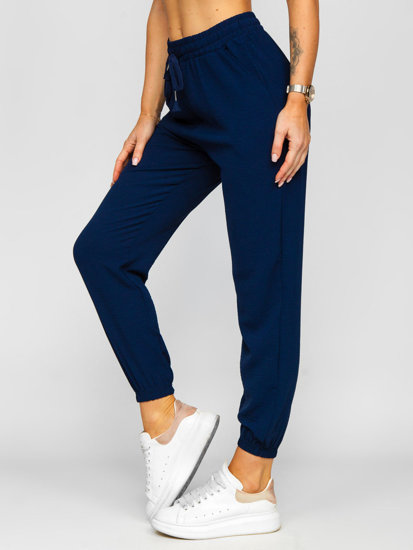 Pantaloni joggers bleumarin dame Bolf W7322