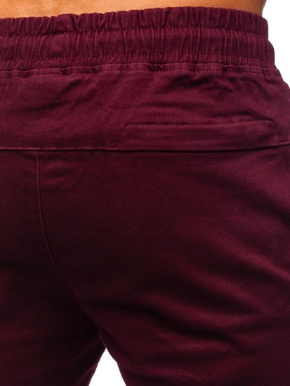 Pantaloni joggers bordo Bolf B11119