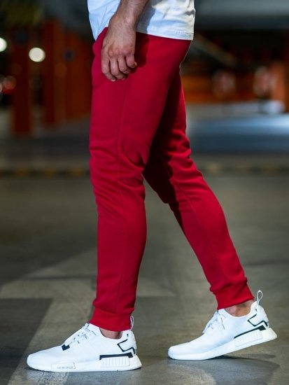 Pantaloni joggers bordo Bolf XW01