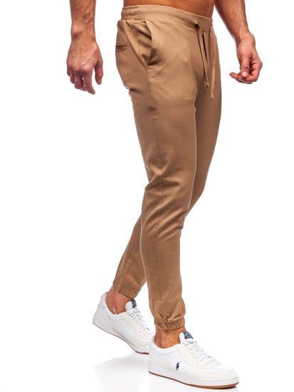 Pantaloni joggers camel Bolf 0011