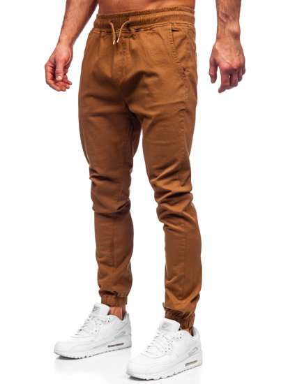 Pantaloni joggers camel Bolf 0905