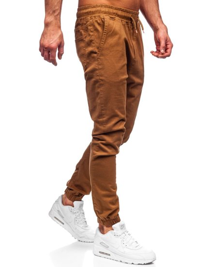 Pantaloni joggers camel Bolf 0905