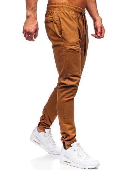 Pantaloni joggers camel Bolf B11119