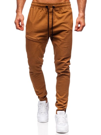 Pantaloni joggers camel Bolf B11119