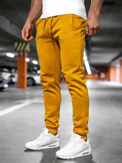 Pantaloni joggers camel Bolf XW01