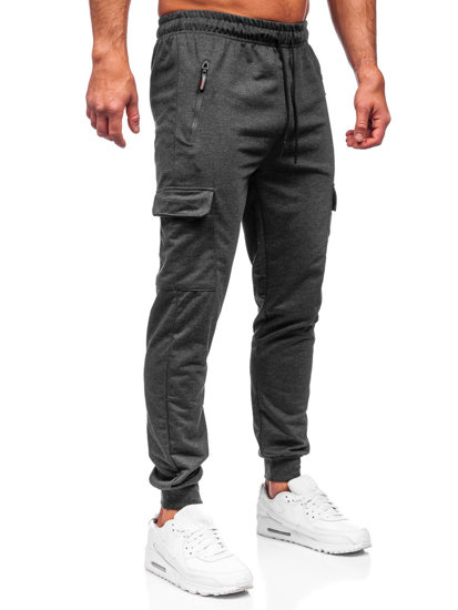 Pantaloni joggers cargo grafit Bolf JX5061