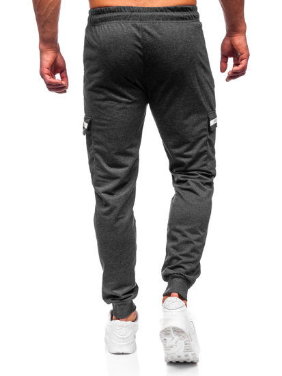 Pantaloni joggers cargo grafit Bolf JX5063