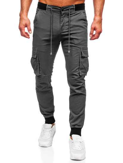 Pantaloni joggers cargo grafit Bolf MP0208GS