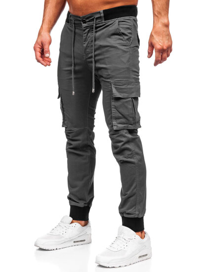 Pantaloni joggers cargo grafit Bolf MP0208GS