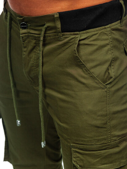 Pantaloni joggers cargo kaki Bolf MP0208MV