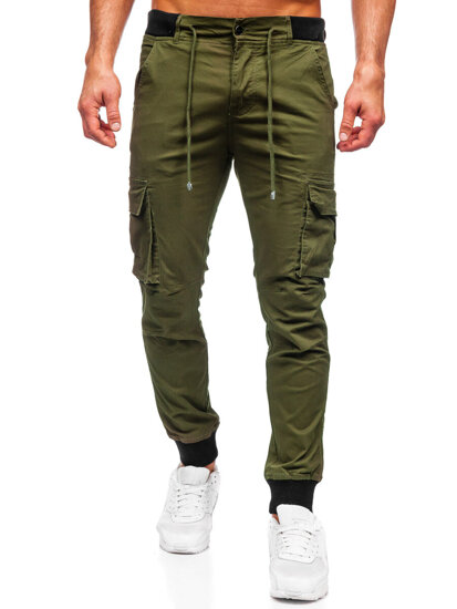 Pantaloni joggers cargo kaki Bolf MP0208MV