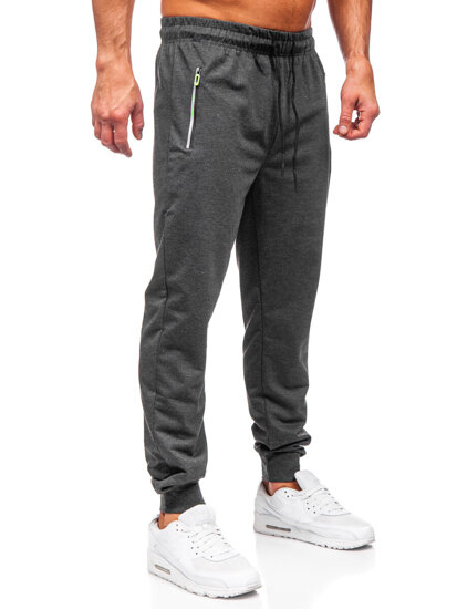 Pantaloni joggers de trening grafit Bolf JX6108