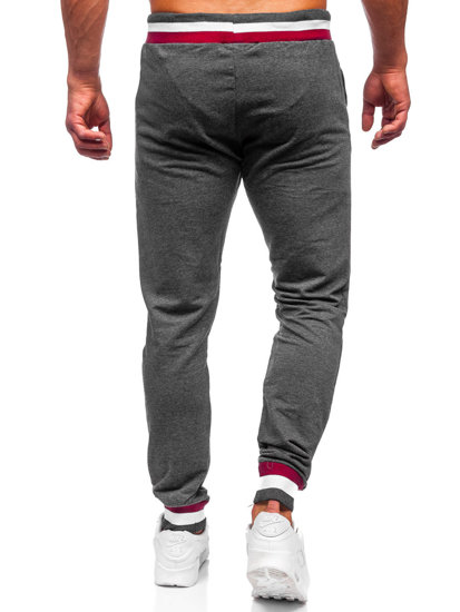 Pantaloni joggers grafit Bolf 7033