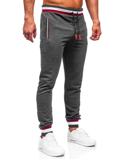 Pantaloni joggers grafit Bolf 7034