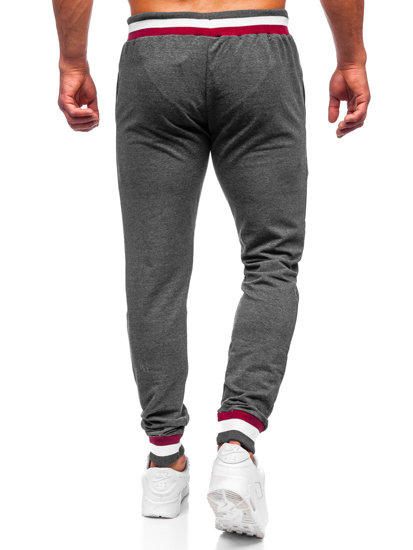 Pantaloni joggers grafit Bolf 7034